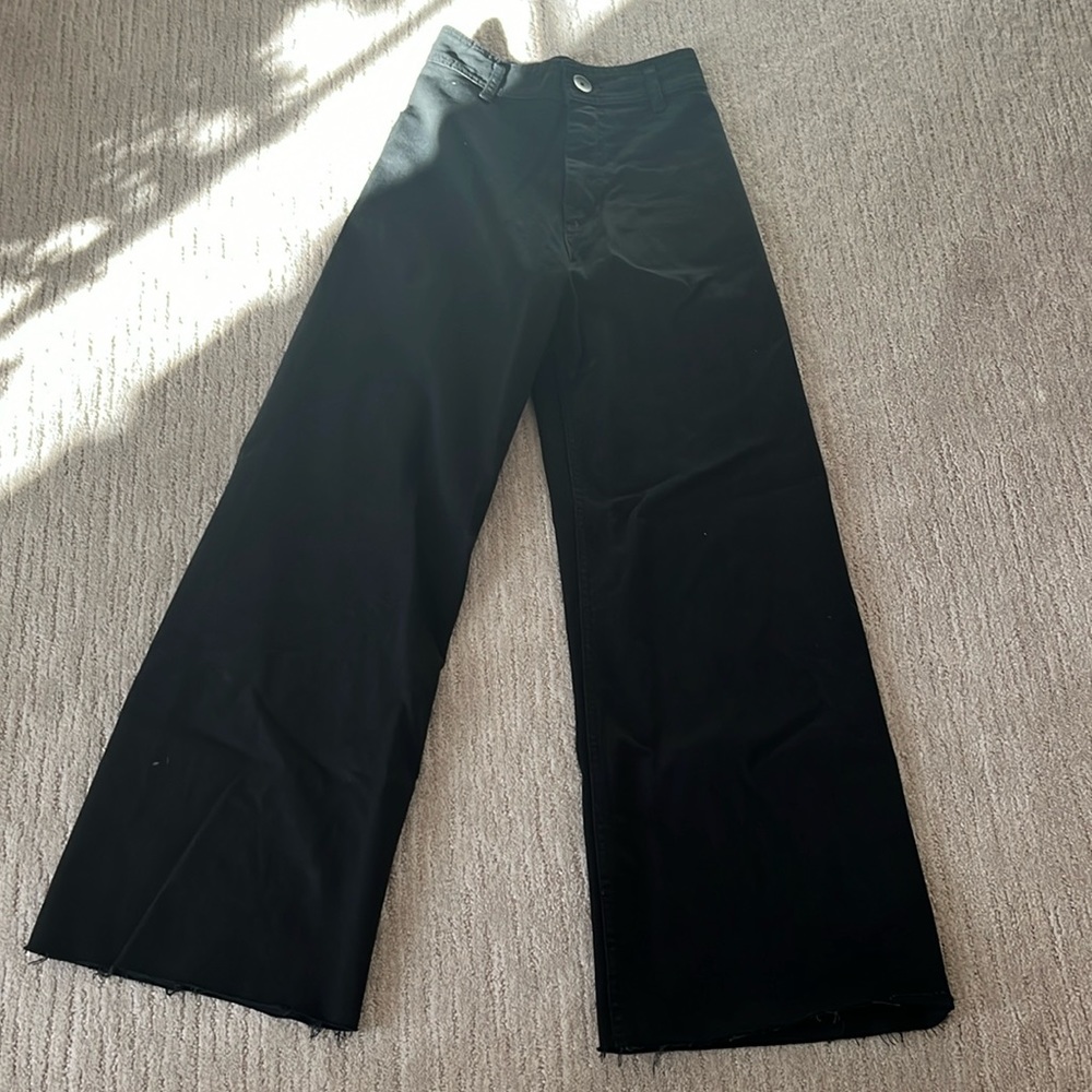 Black Marine Straight Jeans Size 2